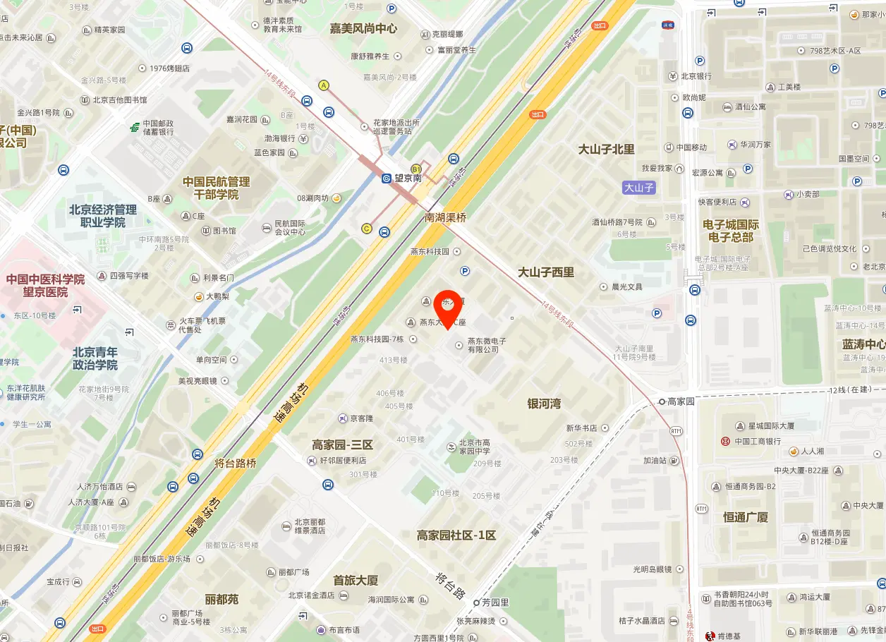 电子城IC/PIC创新中心地图位置